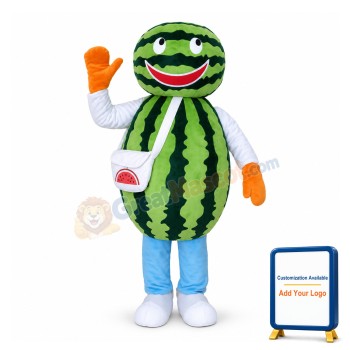 Watermelon Man Mascot Costume 