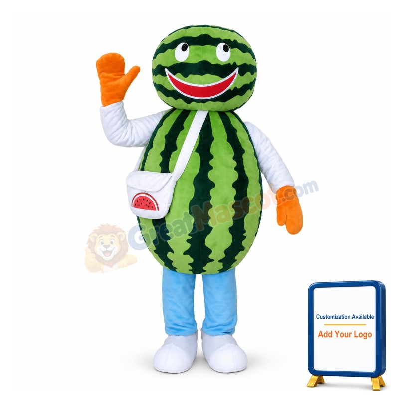 Watermelon Man Mascot Costume