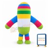 Cartoon Colorful Caterpillar Mascot Adult Costume