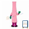 Deluxe Cartoon Pink Spoon Mascot Adult Costume