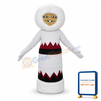 Friendly Witch Mascot Adult Costume