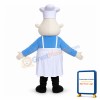 Friendly Fat Chef Mascot Adult Costume