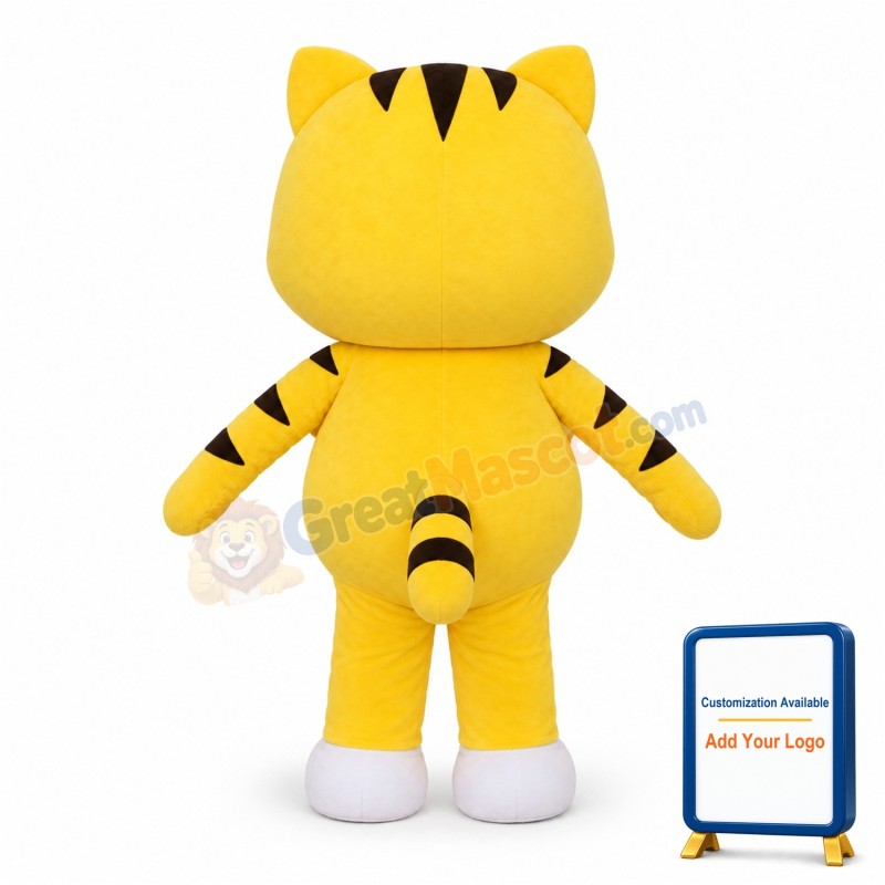 Adventurous Star Cat Mascot Adult Costume
