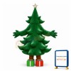 Deluxe Cartoon Christmas Tree Lightweight Mascot Adult Costume
