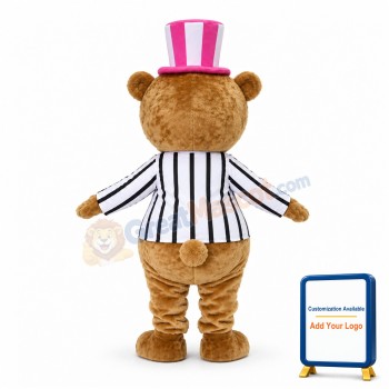 Lovely American Teddy Bear Mascot Costume