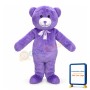 Purple Teddy Bear Mascot Adult Costume