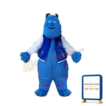 Optimistic Sully Monster Mascot Costume