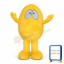Adult Size Cartoon Yellow Bean Lightweight Mascot Costume