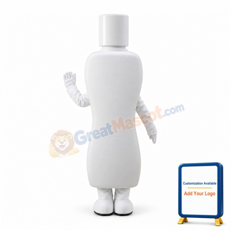 Adult Size BioSilk Bottle Mascot Costume