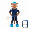 Football Cheetah Mascot Adult Costume