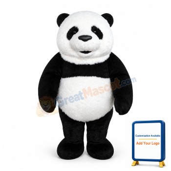 Deluxe Panda Mascot Adult Costume