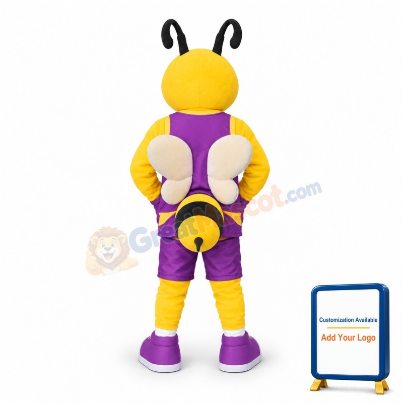 Basketball Bee Mascot Costume