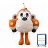 Adult Cartoon Monkey Head Mascot Costume