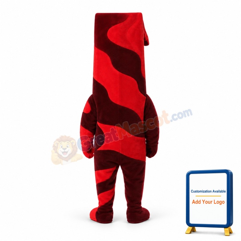 Adult Size Cartoon Beef Stir Fry Strip Mascot Costume