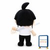 Shy Dark-haired Girl Mascot Adult Costume