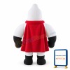 Superhero White Condom Mascot Adult Costume