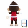 Cute Monkey King Cartoon Mascot Adult Costume