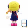 Adult Size Pretty Little Girl Mascot Costume