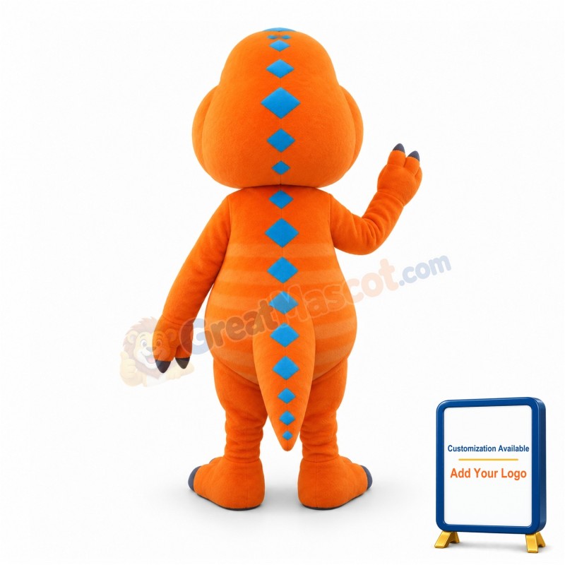 Lively Buddy the Young Tyrannosaurus Mascot Costume