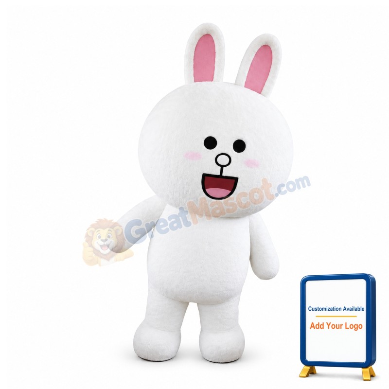 Adorable Cony the Rabbit Mascot Costume