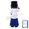 Cute Korean Girl Mascot Costume