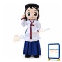 Cute Korean Girl Mascot Costume