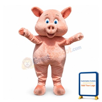 Cute Pig Mascot Adult Costume