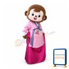 Cute Korean Girl Monkey Mascot Costume