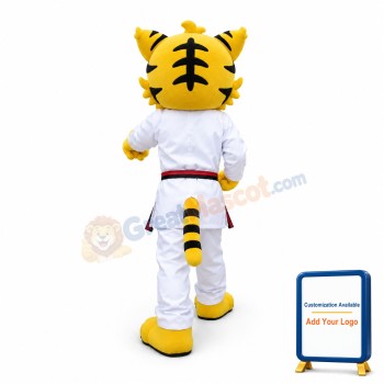 Taekwondo Little Tiger Mascot Costume