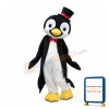 Gentleman Penguin Mascot Adult Costume