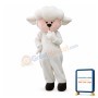 Adorable Cartoon Baby Sheep Mascot Adult Costume