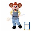 Cute Cartoon Red Little Monkey Mascot Adult Costume
