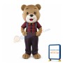 Mr. Brown Bear Mascot Adult Costume