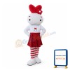 Cute Cartoon Rabbit Mascot Adult Costume