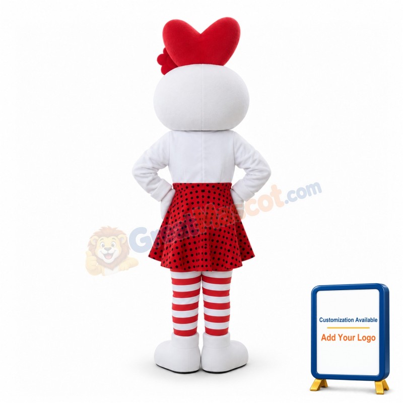 Cute Cartoon Rabbit Mascot Adult Costume