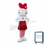 Cute Cartoon Rabbit Mascot Adult Costume
