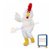Adult White Rooster Mascot Costume