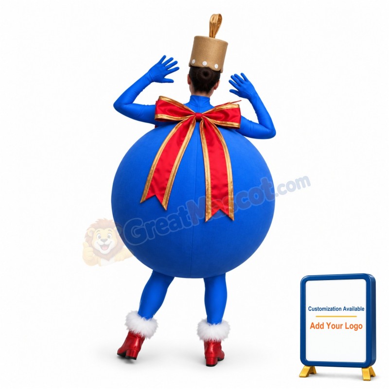 Deluxe Christmas Tree Decoration Ball Lightweight Mascot Costume