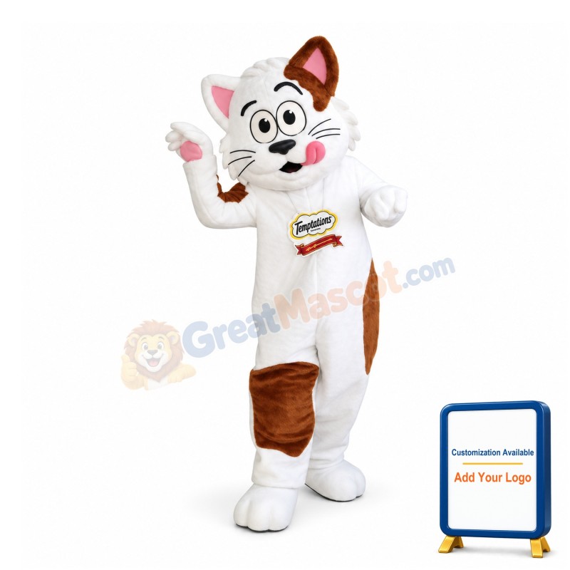 Lovely Cat Mascot Adult Costume