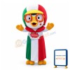 Adventurous Pororo the Little Penguin Mascot Adult Costume