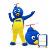 Adult Blue Head Duck Cartoon Mascot Costume