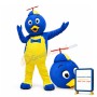 Adult Blue Head Duck Cartoon Mascot Costume