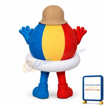 Billy Ball Lightweight Mascot Adult Costume