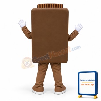 Lightweight Cartoon Coffee Box Mascot Costume