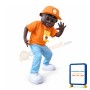 Black Boy Mascot Adult Costume