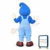 Smiling Blue Water Drop Cartoon Mascot Adult Costume