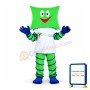 Green Pillow Cartoon Mascot Adult Costume