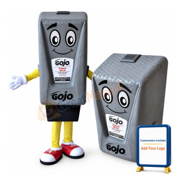 Lightweight Cartoon Gojo Soap Dispenser Mascot Adult Costume