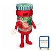 Strawberry Jam Bottle Mascot Adult Costume