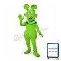 Green Tentacle Monster Mascot Adult Costume